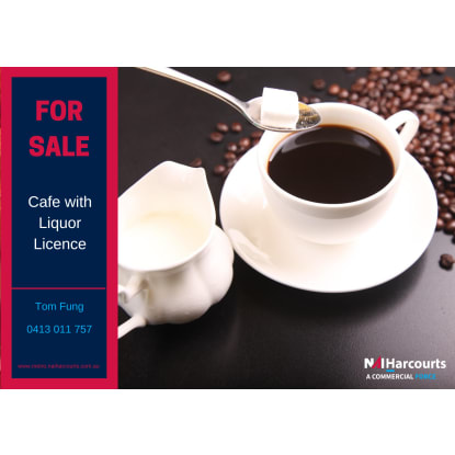 Cafe with Liquor Licence