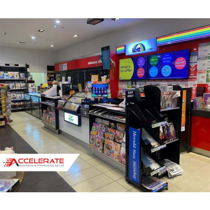 Thriving Newsagency in Prime Mall