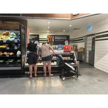Sushi Takeaway in Woolworths