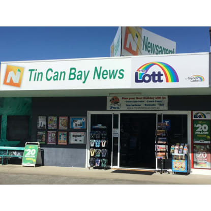 TIN CAN BAY NEWSAGENCY FOR SALE $195,000 plus SAV - NEW HOT SPOT FOR TOURISM CLOSE TO FRASER ISLA...