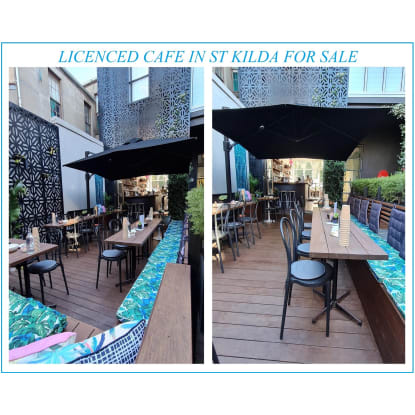 Licensed Cafe in St Kilda For Sale