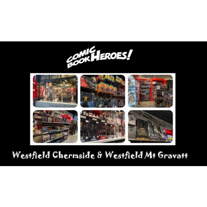 Comic Book Heroes - (2 Retail Shops Westfield Chermside & Mt Gravatt)