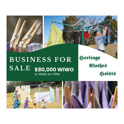 30-Year Clothesline & Hoist Business