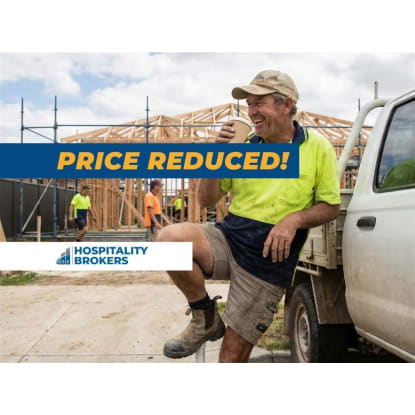 115k visitors, 200-400 tradies daily, new cafe kiosk <$90k