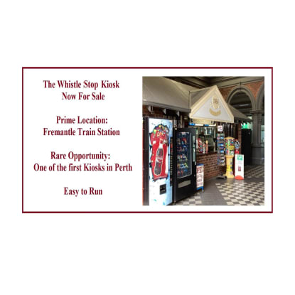 The Whistle Stop Kiosk - Fremantle Station - Authorised PTA Smartrider Cards