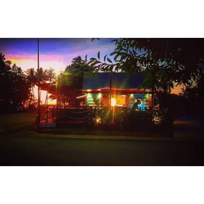Iconic, Seaside Cafe in Paradise