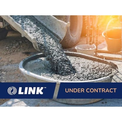 UNDER CONTRACT | Established Premier Concreting Services