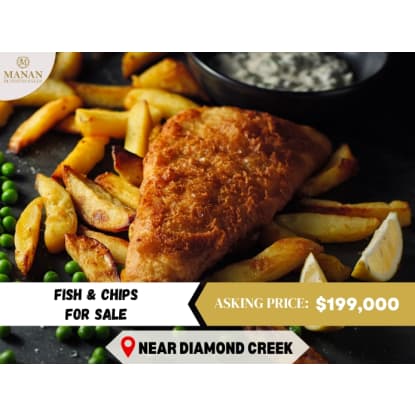 Fish & Chips For Sale Near Diamond Creek
