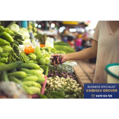 Fruit & Veg Store with Grocery for Sale in Busy Shopping Centre Bacchus Marsh
