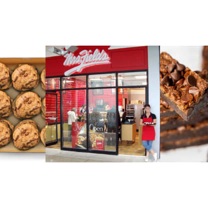 Indulge in Sweet Success with Mrs. Fields® Bakery Cafe Franchise!