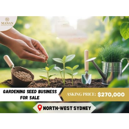 Gardening Seed Business for Sale in North-West Sydney