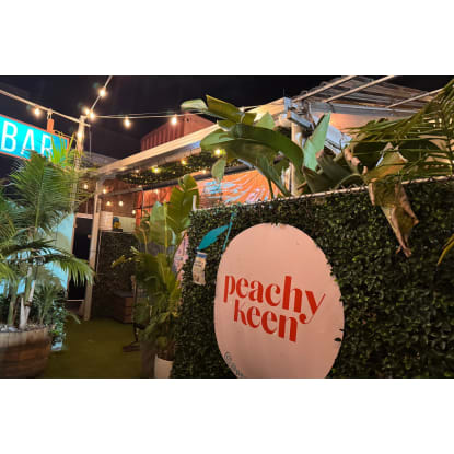 Peachy Keen - Inspired Container Bar