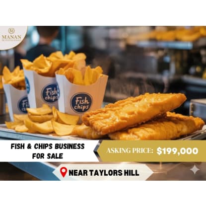 Fish & Chips Business for Sale Near Taylors Hill