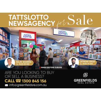 High-performing Tattslotto and Newsagency Business Opportunity - Inner Eastern Melbourne