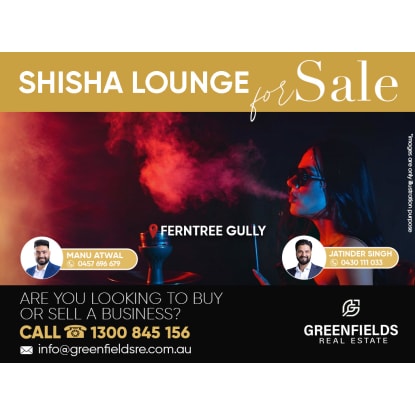 Profitable Shisha Lounge Under Management Business with Stylish Fit-Out - Popular Destination For...