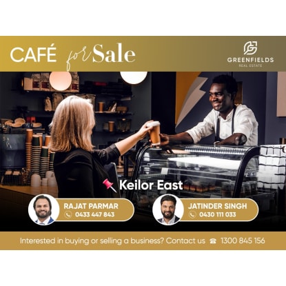 Thriving Café for Sale in Keilor East – Prime Location & Strong Growth!