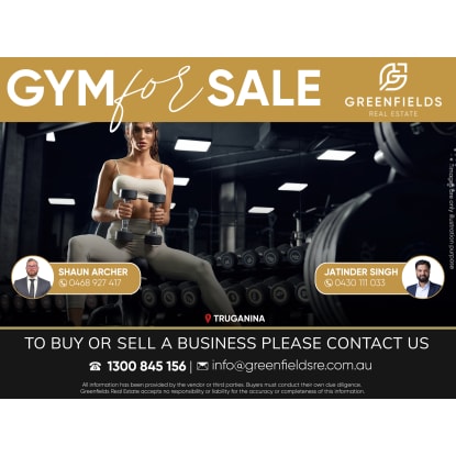 Well-Established Gym & Fitness Business For Sale