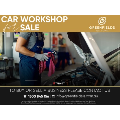 Well-Established Car Workshop for Sale in High-Growth Tarneit