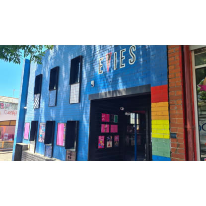 A Vibrant Neon-Soaked Fitzroy Spot