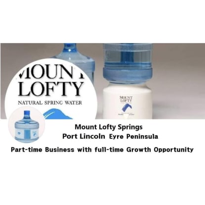 Mt Lofty Springs Long-Established Spring Water Distribution Business