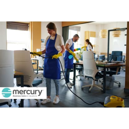 ESTABLISHED COMMERCIAL CLEANING SERVICES BUSINESS FOR SALE