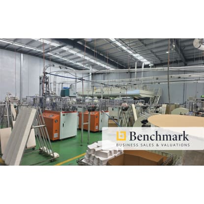 Paper Cup Manufacturer. 22 year history. 1st time on the market.