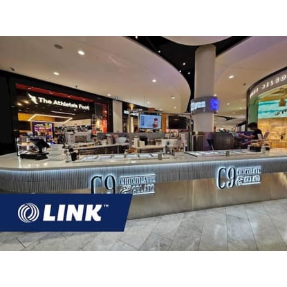 C9 Chocolate & Gelato in a Busy Shopping Centre