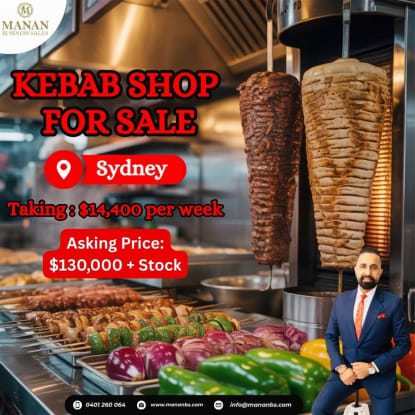 Kebab Shop for Sale in Sydney