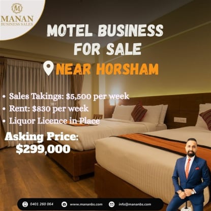 Motel Business for Sale near Horsham