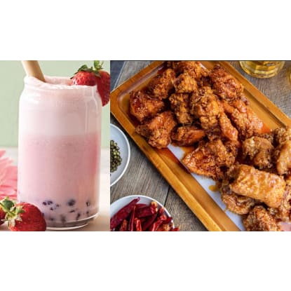 Bubble tea and fried chicken double income South East Metro
