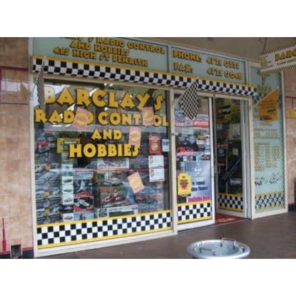 BARCLAY'S RADIO CONTROL AND HOBBIES - PRIME LOCATION - ESTABLISHED & PROFITABLE