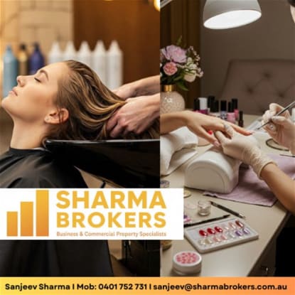 Established Nail, Hair & Beauty Salon for Sale-Deer Park!