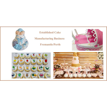 Established Cake Manufacturing Business - Fremantle/Perth