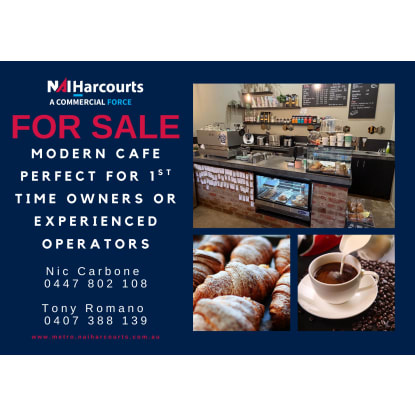 Turnkey Cafe Opportunity - Perfect for 1st Timers or Experienced Operators