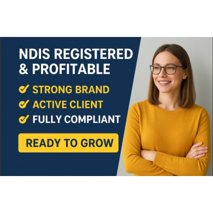 Established NDIS Business for Sale | Profitable | Fully Registered | Active Clients [2511071]