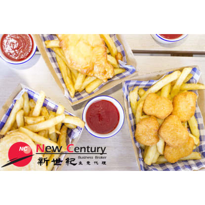 FISH & CHIPS -- NOBLE PARK --1P10730