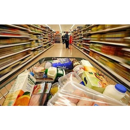 Doncaster Supermarket - Busy Shopping Strip - 37447