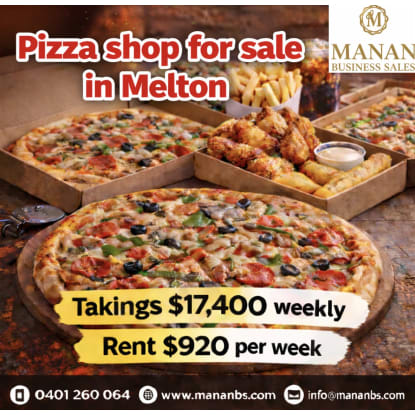Pizza Shop for Sale in Melton