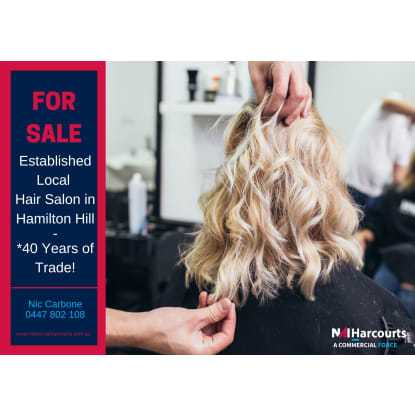 Established Local Salon - 40 Years* of Trade - Strong Community Following