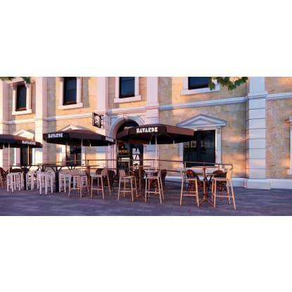 Pizza & Wine Bar - World Class Fitout & cheapest rent in town