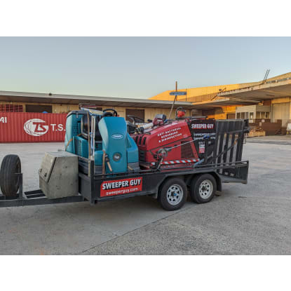 Warehouse Sweeping and Scrubbing