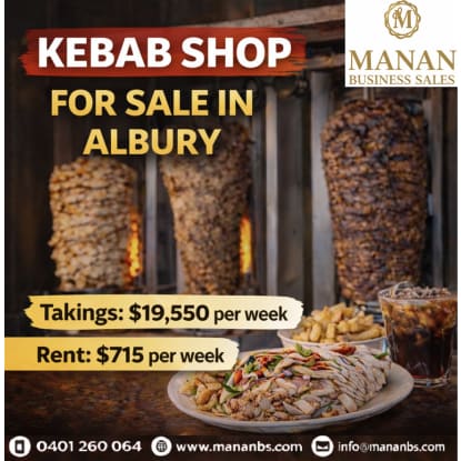 Kebab Shop for Sale in Albury