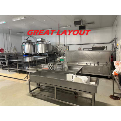 Complete Cheese manufacturing plant. Includes Freehold.
