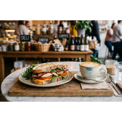 Modern Cafe, Deli & Catering Business | Prime Location | MAS255