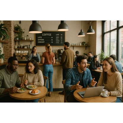 Well Established Vibrant Northside Cafe