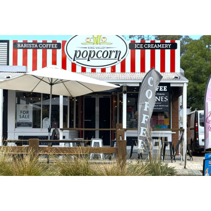 LEASEHOLD - King Valley Popcorn Cafe & Ice Creamery, Glenrowan - 1P0571