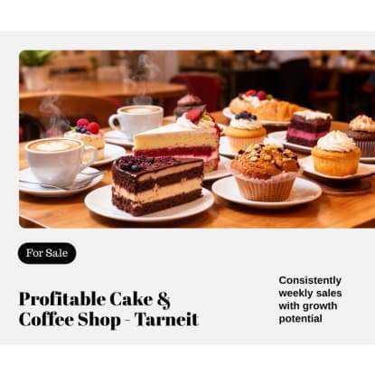 Managed & Profitable Cake & Coffee Shop – Prime Tarneit Location
