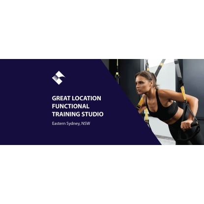 GREAT LOCATION - FUNCTIONAL TRAINING STUDIO (EASTERN SYDNEY) BFB3863
