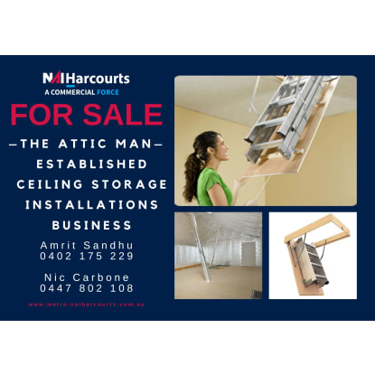 Well-Established Ceiling Storage Installation Business - Strong Reputation & Relationships