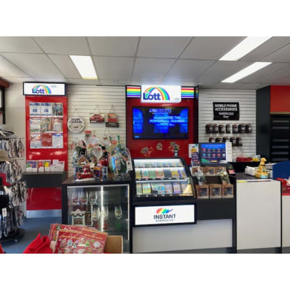 NEWSAGENT, CASKET AND TOBACCONIST